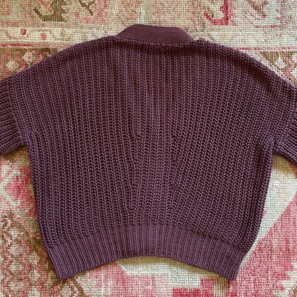 babaà cardigan no18 black cherry - Picture 13 of 13